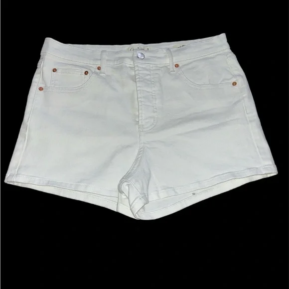 Jessica Simpson high waist white shorts size 8/29 - Picture 2 of 4